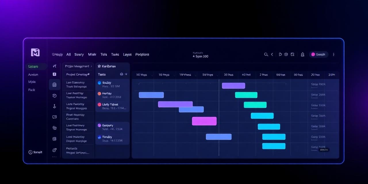 Project Management dashboard preview